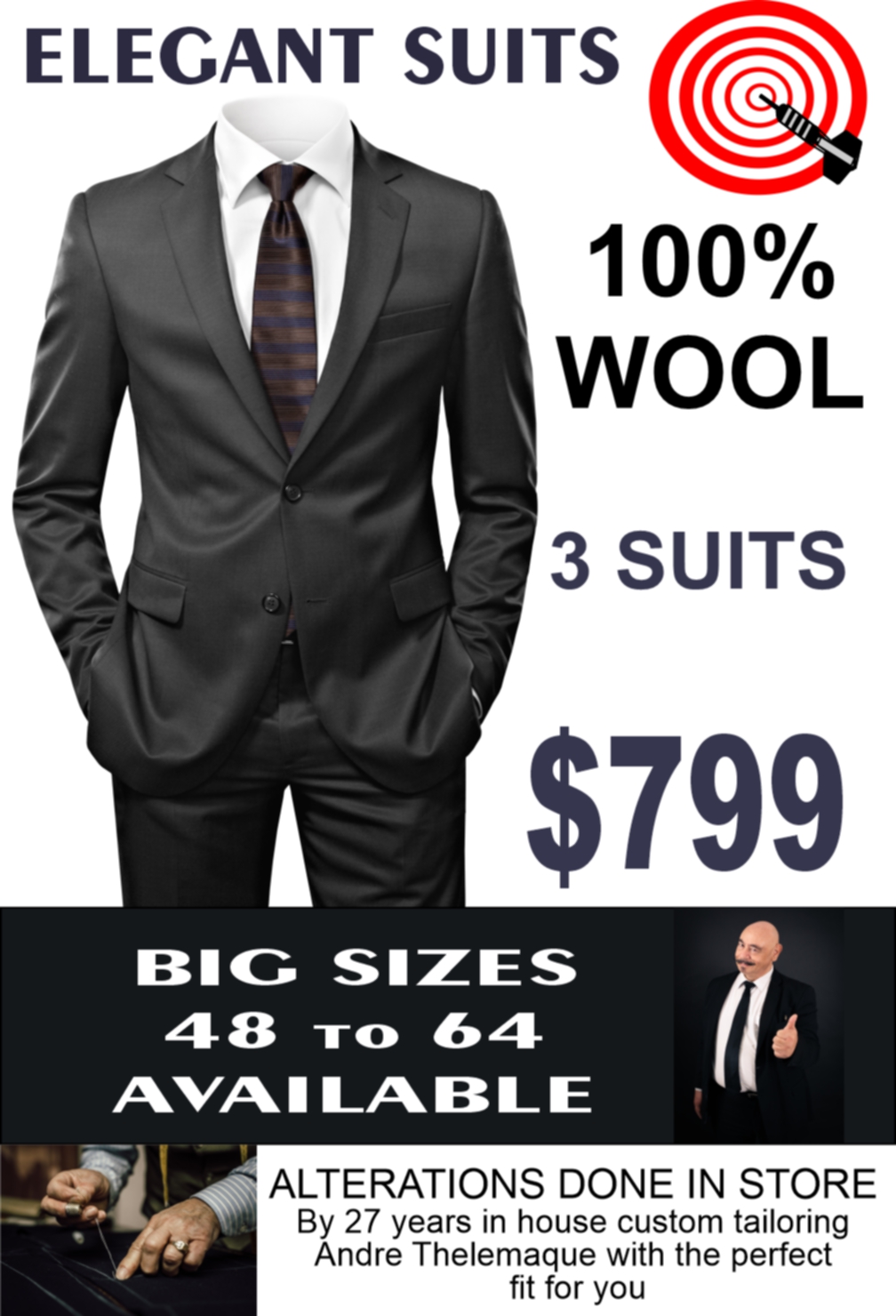 Unbeatable deals on suits - SHELLY BLOOM'S
